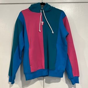 Teddy Fresh Tricolor Hoodie SZ S